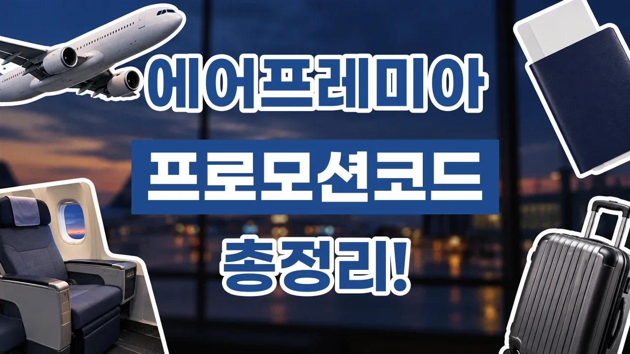 2026년 최신 에어프레미아 프로모션코드