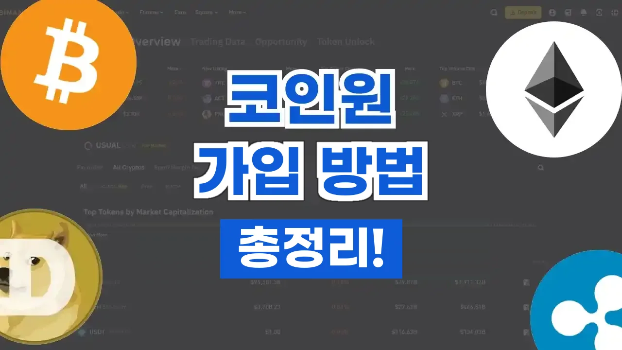 코인원 가입 방법 총정리 코인원 가입 방법 총정리 - 디스팟 할인정보