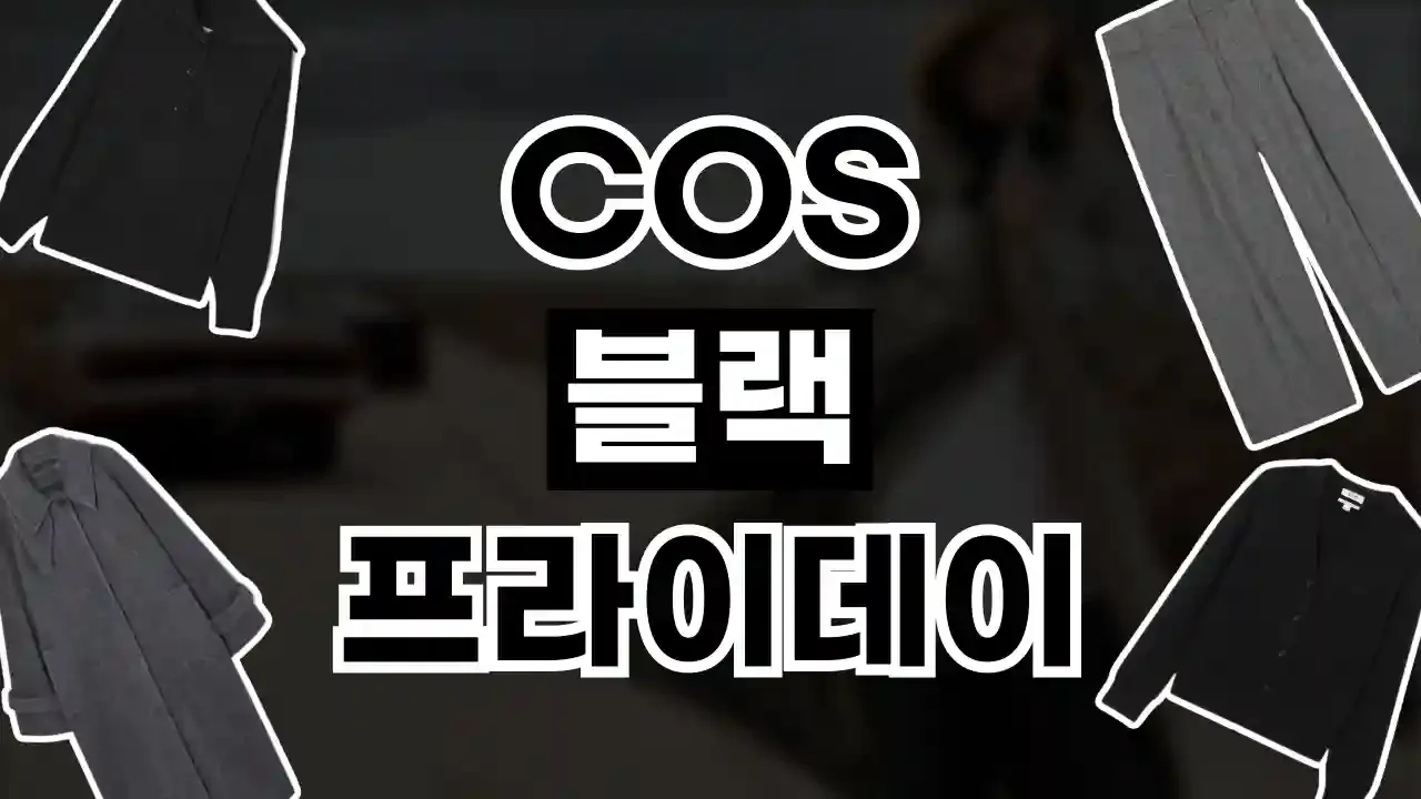 코스 블랙프라이데이 할인코드 - 디스팟 할인정보