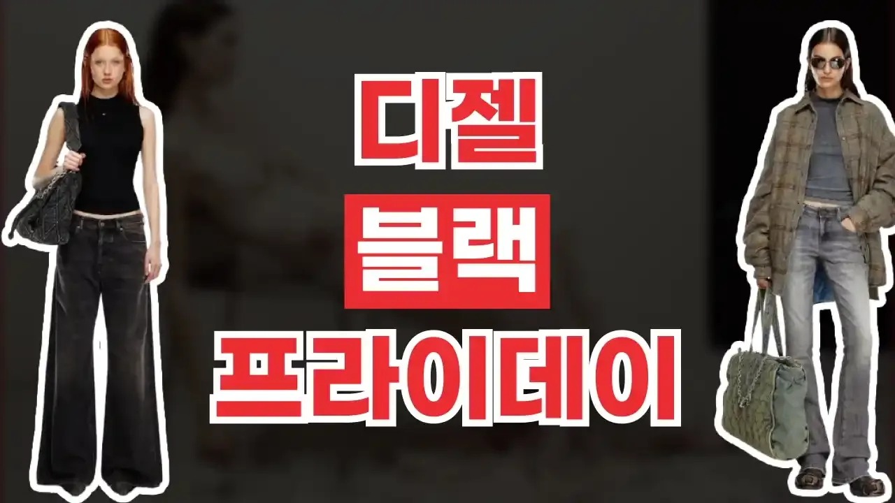 2026년 최신 디젤 블랙프라이데이 할인코드