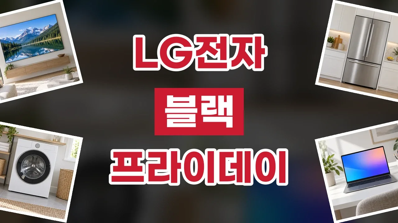 LG전자 블랙프라이데이 할인코드 LG전자 블랙프라이데이 할인코드 - 디스팟 할인정보