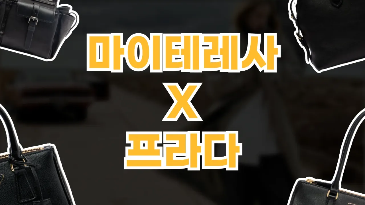 2026년 최신 마이테레사 프라다 가방 추천