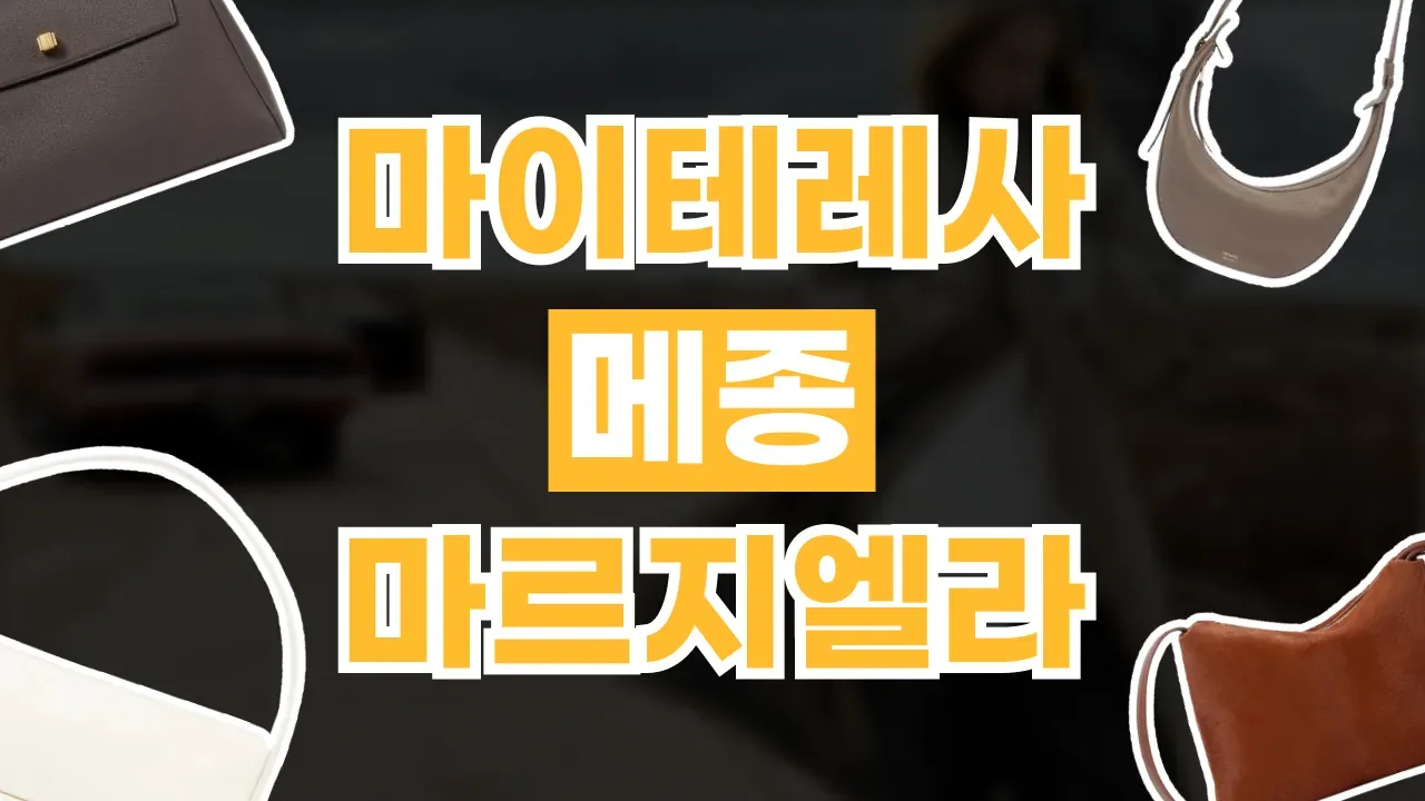 마이테레사 세일 메종 마르지엘라 가방 총정리 - 디스팟 할인정보