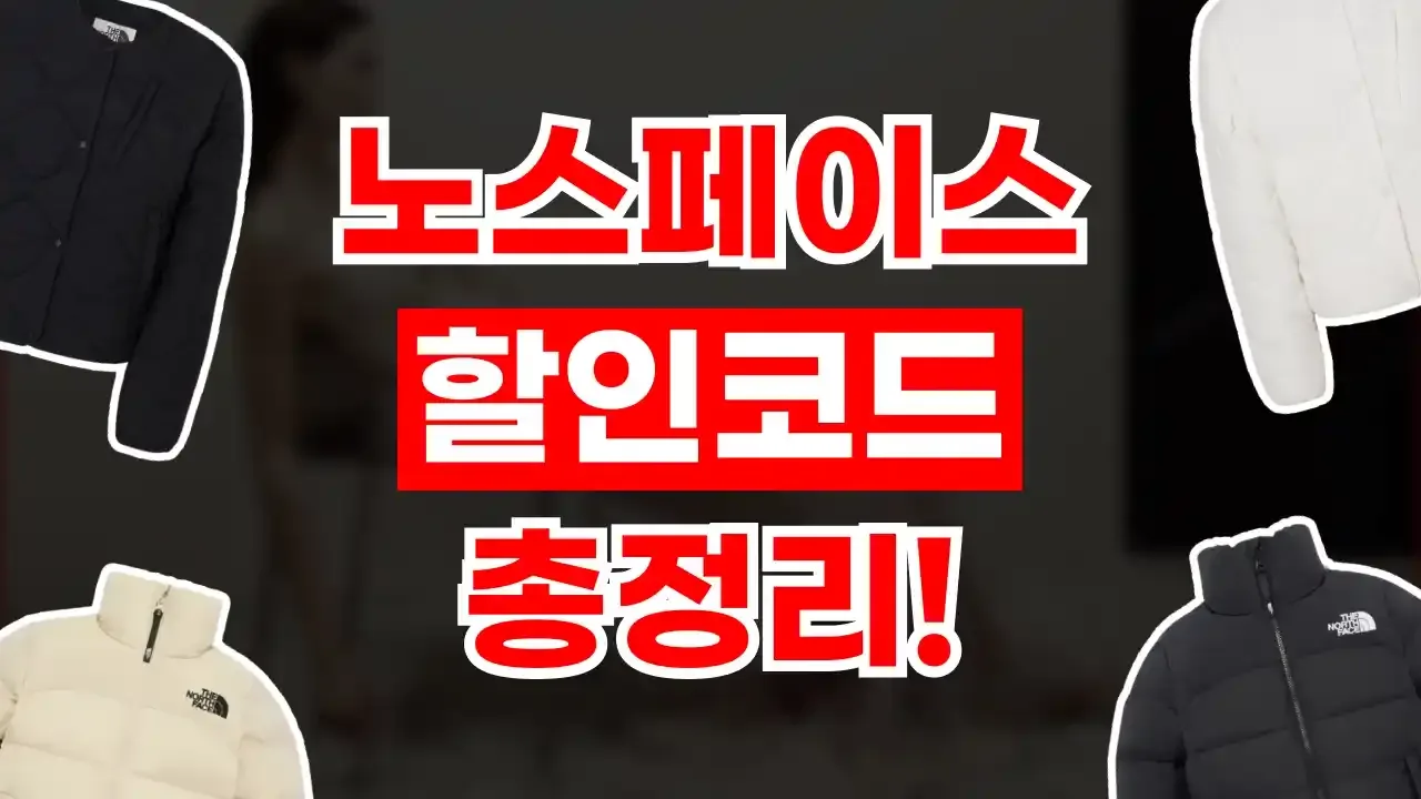 노스페이스 할인코드