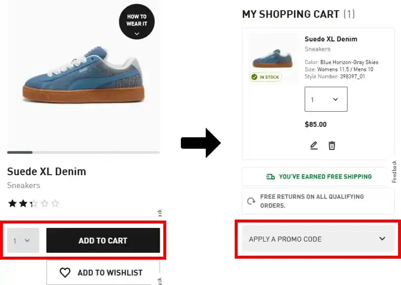 puma promotion code