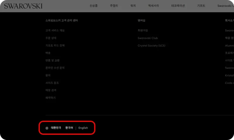 스와로브스키 직구 요약 스와로브스키 직구 요약