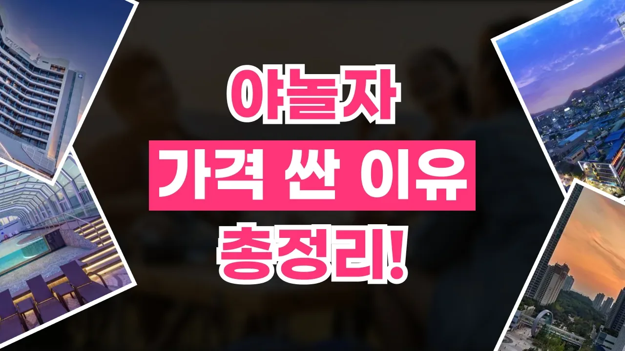 NOL(야놀자) 가격 싼 이유 2026년 최신 NOL(야놀자) 가격 싼 이유